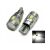 2x Weißes LED-Autolicht T10 6 SMD 5630 Canbus