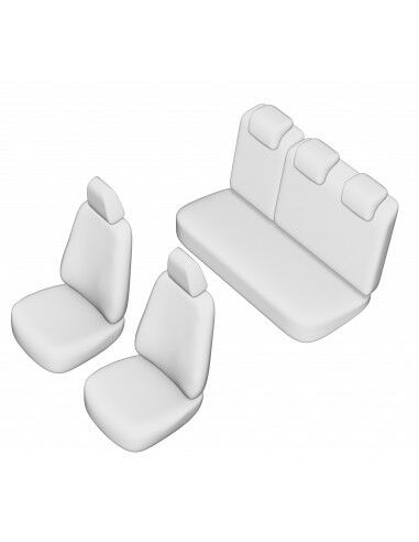 Set Huse Scaun Suzuki Swift 2012- (bancheta Fractionata) Cu Tetiere Spate In Forma De L
