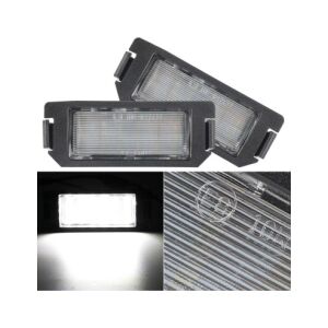 Set de lumini pentru număr de înmatriculare LED Hyundai I10, I20, Ioniq, Genesis, Veloster, GX30, Terracan, Coupe, Tiburon - Lumini auto