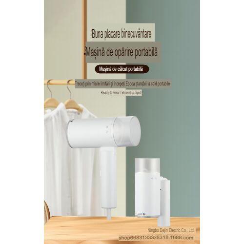 Tragbarer Kleidungsdampfer, Arvada UltraSteam SC02, weiß, zur Faltenentfernung