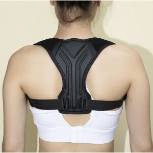 VOSS Corector de Postură, negru, reglabil, pentru sprijinul spatelui, corectarea posturii, ameliorarea durerii, pentru femei, dimensiune XS - Frumusețe și sănătate