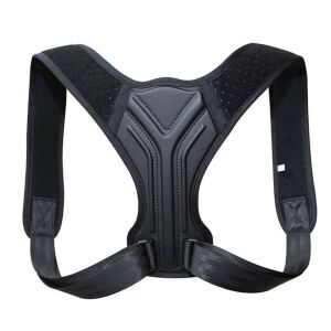 Corector de postură negru pentru sprijinul spatelui, VOSS - Frumusețe și sănătate