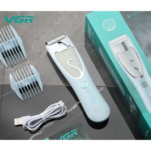 VGR V-203 Állatnyíró, vezeték nélküli, 5W, kerámia penge, 2 tartozék, kék