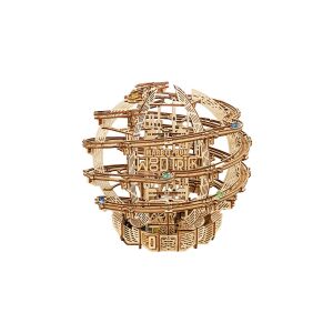 Mechaniczne puzzle 3D, marmurowy tor grawitacyjny, WT, drewno, 773 elementy
