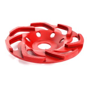 Disc diamantat Kraft&Dele 125mm pentru șlefuirea betonului și a pietrei, vedere 3/4 - Accesorii de șlefuire