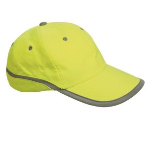 TAHR - Sapca de protectie reflectorizanta CERVA Galben 121786053 - Șepci de baseball pentru bărbați