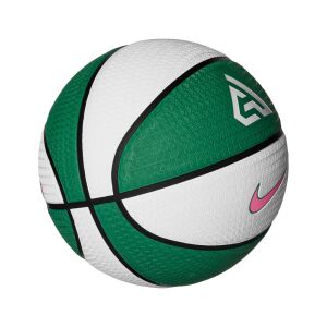 Nike Playground 8P 2.0 G Antetokounmpo Deflated kosárlabda, Fehér/Zöld, 7-es méret - Kosárlabdázás