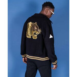 Sprayground Golden Tiger Varsity Mantel Männer Schwarz M 113882942 - Jacken für Herren