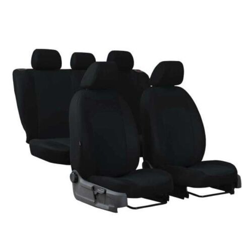 Cartrend fekete üléshuzat készlet, elülső és hátsó ülésekhez