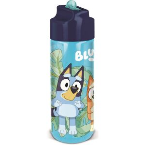 Пластикова бутилка за вода Bluey Leaves Hydro, 540 ml, с героите Bluey и Bingo - Kulacs