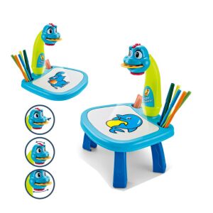 Proiector / proiector multifuncțional de desenat pentru învățare - dinozaur albastru 113884103 - Mese de desen