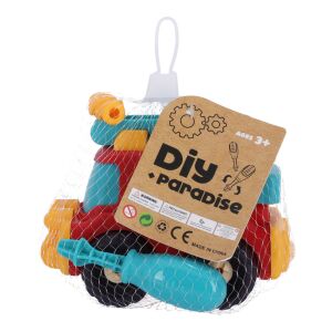 Jucărie camion de pompieri DIY Paradise dezasamblat, puzzle educativ pentru copii, dezvoltă abilități motorii fine - Premergatoare și Jocuri de dezvoltare pentru copii mici