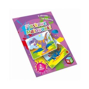 Set de artă cu nisip cu dinozauri: 2 imagini, 10 culori - Creează-ți propriile capodopere cu dinozauri cu acest set distractiv și educativ de artă cu nisip! - Nonbrand Jocuri si jucarii creative