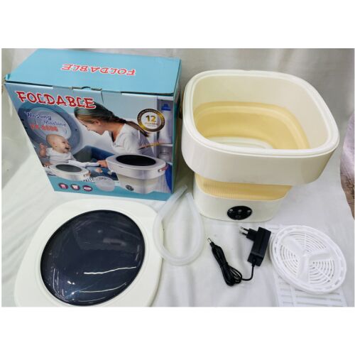 Mașină de spălat pliabilă, Mașină de spălat mini portabilă, Mașină de spălat compactă, Mașină de spălat mică, Mașină de spălat de călătorie, Mașină de spălat haine pentru bebeluși, Mașină de spălat manuală, Mașină de spălat de camping, Mașină de spălat pentru apartamente, Mașină de spălat mică