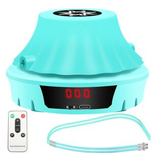 Interaktives Springseil mit Fernbedienung zum Zählen der Umdrehungen, blau - Springseile