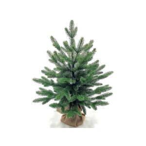Umelý vianočný stromček YY24XS-XH-0436 (12) v jutovom vreci - Umelé jedle & Vianočné stromčeky