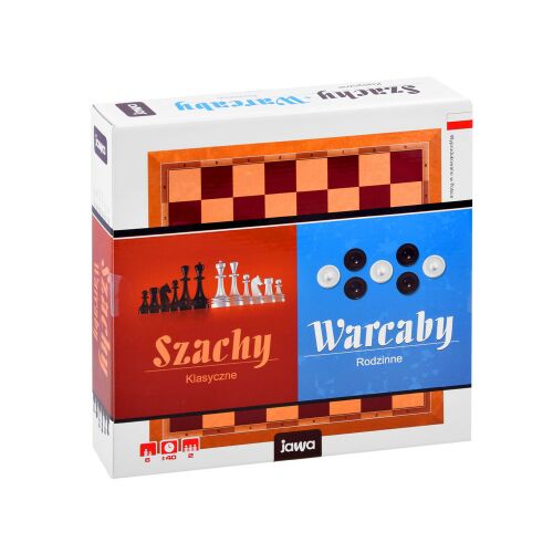 JAWA Gra 2 w 1: Szachy i Warcaby
