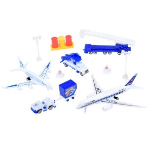Hrací set AIRPORT s hračkárskymi lietadlami a vozidlami - Autá a vozidlá