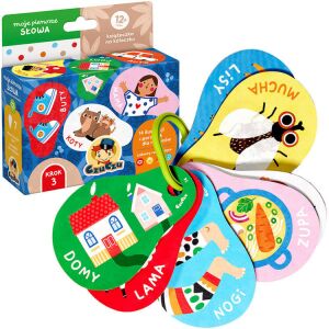 CzuCzu Moje pierwsze słowa 12m+ Książeczka na kółeczku 113885962 - Książka dla dzieci i młodzieży