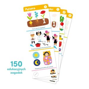 CzuCzu Rejtvények 4-5 éveseknek, oktató puzzle kártyák - CzuCzu