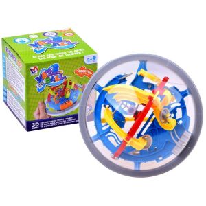 KABA LABIRYNT 3D arkádová hra GR005, 3D labyrintová guľová hra, labyrintová guľa, 3D labyrint, guľový labyrint, mozgová hra, zručnostná hra, logická hra, puzzle hra, detská hra, rodinná hra - Logické hry