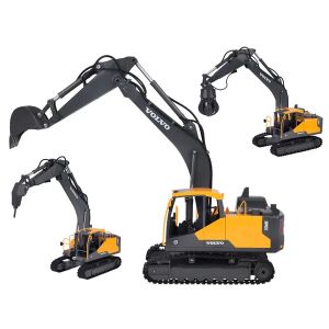 Volvo Bager RC s vymeniteľnými nástrojmi - Ramiz Vozidlo na diaľkové ovládanie