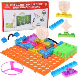Integrierte Schaltungs-Bausteine STEM-Bildungsspielzeug-Set 120 Projekte ZA5241 - Wissenschaftliche und Entdeckerspiele
