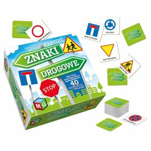 Többjátékos memóriajáték Az útjelző táblák próbára teszik a memóriádat GR0717