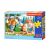 Puzzle Castorland 60 dielikov, Tri prasiatka puzzle pre deti, s vlkom a tromi prasiatkami