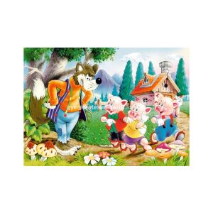 Castorland Tri prasiatka 60-dielne puzzle, obrázok - Castorland Puzzle