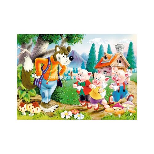 Castorland Tri prasiatka 60-dielne puzzle, obrázok