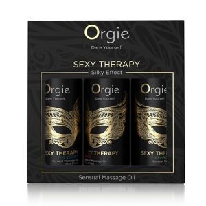 Orgie Sexy Therapy Set 3x30ml - Zestaw Olejkow do Masażu Aromatycznego 113887741 - Krem i olejek do masażu