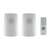 Home Wireless Doorbell Kit, 2 Chimes, 1 Push Button, 100m Range
