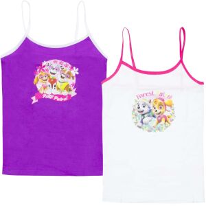 Súprava 2 topov bez rukávov Paw Patrol ER3049 Biela/fialová 98-104 CM 3-4 roky 113896364 - Paw Patrol