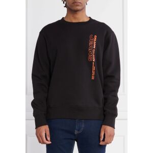 Męska czarna bluza Calvin Klein Jeans, długi rękaw, rozmiar 2XL - Moda i ubiór