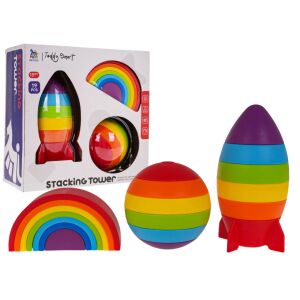 Érzékszervi, egymásra rakható játékkészlet