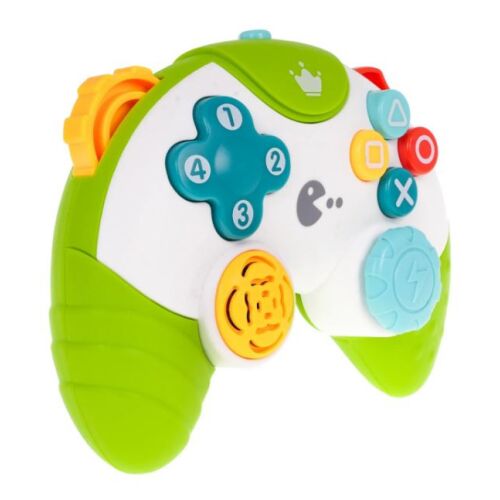 Huanger Game Handle interaktives Spielzeug für Babys mit Licht- und Soundeffekten, bunter Joystick für Kleinkinder, Lernspielzeug für Kinder