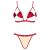 Komplet biustonosz stringi obsessive rubinesa s/m 119883004