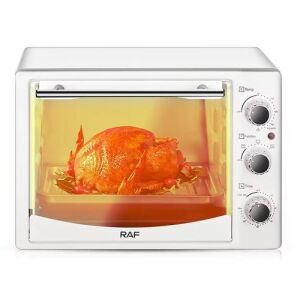 Cuptor electric RAF R.5314 26L, alb, cu pui în interior - Minicuptoare