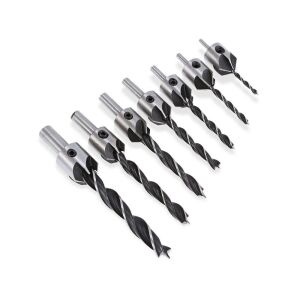 Fafúró készlet, 7 db-os állítható szárú fúrószárakkal faanyagokhoz 113901918 - Fúrószár