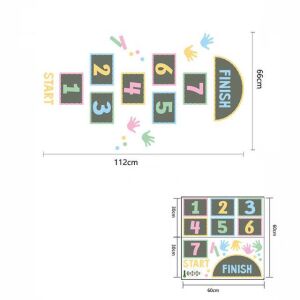 Öntapadós Ugróiskola Gyerekeknek - Beltéri és Kültéri Játékfelület 113902870 - Szabadtéri ügyességi játék