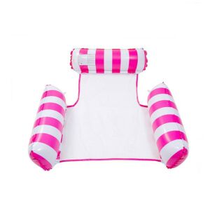 Felfújható pink strandfotel kényelmes pihenéshez 113902912 - Strandcikk