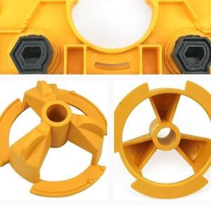 Zsanérlyuk fúró készlet bútor- és ajtózsanérokhoz, famunkák precíz fúrásához 113904580 - Fúrók és csavarozó kiegészítő