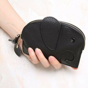 Piros Bőr Elefánt Mintás Pénztárca 113904936 - Homyl