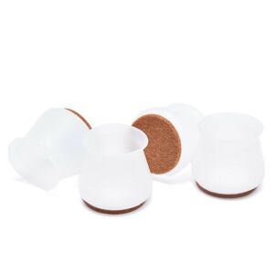 4db Barna Szilikon Bútor Láb Védő – Padlókarcolás Elleni Védelemhez 113905011 - Padlóvédő bútorláb alátét