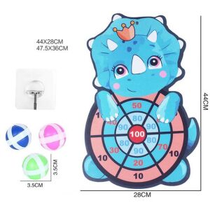 Tépőzáras célbadobó tábla szett, ajándék labdával, beltéri és kültéri játékhoz 113906245 - Szabadtéri ügyességi játék