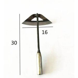 Kézi gyomvágó, Üreges kapa rozsdamentes acélból, Kertészeti eszköz gyomirtáshoz 113906399 - Kapa