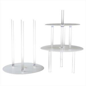 Emeletes Tortaállvány - Ideális Esküvői és Ünnepi Sütemények Tálalására 113909166 - Kínáló tál