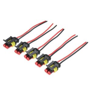 Vízálló elektromos csatlakozó készlet (5 pár) kültéri használatra 113909197