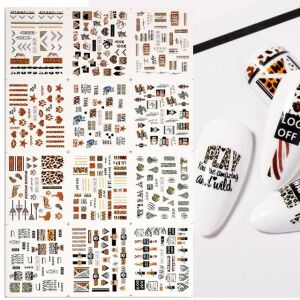 3D-s Körömmatrica - Citrus Gyümölcs Mintával, Körömdíszítéshez 113909255 - Körömmatrica